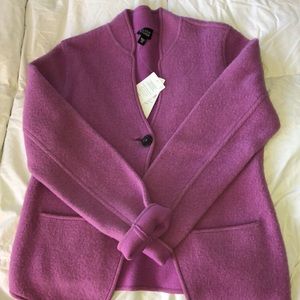 Eileen Fisher Stand Collar Jacket